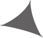 Sol Royal Sonnensegel Sonnensegel dreieckig Wasserdicht 3,6x3,6x3,6m PS9, Anthrazit,