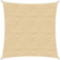 Windhager Sonnensegel Capri, Quadrat Segel zur Beschattung von Garten, Terrasse,