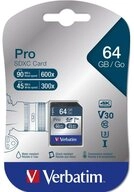 Verbatim Pro SDXC 64 GB Speicherkarte Speicherkarte