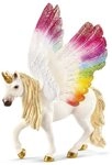 Schleich&reg; Spielfigur Gefl&uuml;geltes Regenbogeneinhorn Regenbogenfigur f&uuml;r...