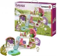Schleich&reg; Spiel Glitzerndes Bl&uuml;tenhaus m. Einh&ouml;rnern,See