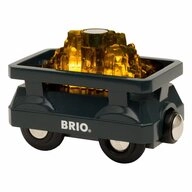 BRIO&reg; Spielzeug-Eisenbahn Goldwaggon mit Licht 2-tlg.
