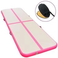 vidaXL Gymnastikmatte Aufblasbare Gymnastikmatte mit Pumpe 600x100x10 cm PVC...
