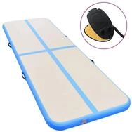 vidaXL Gymnastikmatte Aufblasbare Gymnastikmatte mit Pumpe 300x100x10 cm PVC...