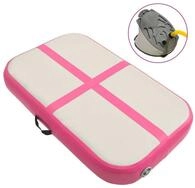 vidaXL Gymnastikmatte Aufblasbare Gymnastikmatte mit Pumpe 60x100x20 cm PVC Rosa