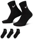 Nike Funktionssocken U NK ED LTWT ANKLE 3P 132 f&uuml;r sportive Aktivit&auml;ten, im