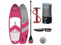 JBAY.ZONE Inflatable SUP-Board Trend T1 Touring SUP Board Komplettset pink