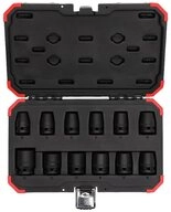 Gedore Red Steckschl&uuml;ssel Kraftschraubersteckschl&uuml;ssel-Satz 1/2&Prime; 12-teilig