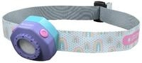 Ledlenser LED Stirnlampe Kidled4R Lila, 3 Farbmodi (Rot, Blau, Wei&szlig;), Blinkfunktion,