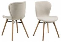 ACTONA GROUP Esszimmerstuhl (Set, 2 St), in verschiedenen Bezugsqualit&auml;ten
