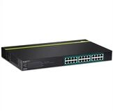 Trendnet TPE-TG240g 24-Port Switch GREENnet Gigabit PoE+ 370W Netzwerk-Switch