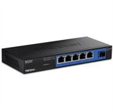 Trendnet TEG-S51SFP 5-Port Switch Gigabit mit SFP Slot Netzwerk-Switch