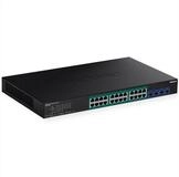 Trendnet TPE-30284 28-Port Gigabit Switch Netzwerk-Switch (Web Smart PoE+ Switch mit