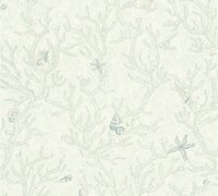 Versace Vliestapete Versace wallpaper Versace 3, Design Tapete, gr&uuml;n, silber 344962