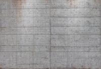 Komar Fototapete Concrete Blocks - Gr&ouml;&szlig;e 368 x 254 cm, glatt, bedruckt, Wohnzimmer,