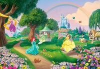 Komar Fototapete Disney Princess Rainbow - Gr&ouml;&szlig;e 368 x 254 cm, glatt, bedruckt,
