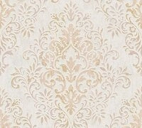 living walls Vliestapete Tapete mit Ornamenten barock, strukturiert, floral,