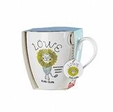 Ritzenhoff & Breker Tasse, Porzellan, mit Horoskop Schl&uuml;sselanh&auml;nger