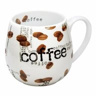 K&ouml;nitz Becher Coffee Collage Kuschelbecher 420 ml, Porzellan