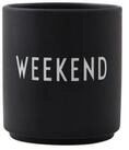 Design Letters Becher Favourite Cup Weekend, Porzellan