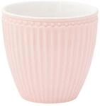 Greengate Becher Alice Latte Cup pale pink 0,25 l, Steingut