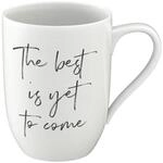 Villeroy & Boch Becher Statement "The best is yet to come"