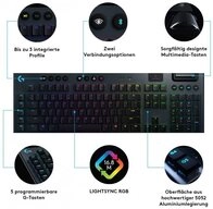Logitech G915 LIGHTSPEED Linear - Tastatur - schwarz Gaming-Tastatur