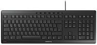 Cherry STREAM KEYBOARD Kabelgebundene Tastatur, Schwarz, USB Tastatur