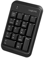 LogiLink Kabelloses Keypad, Bluetooth V5.1 ID0201 Tastatur (Ergonomisch)