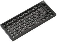 GLORIOUS Glorious GMMK Pro 75% Layout Barebone Tastatur, Black Slate schwarz