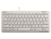 Mediarange MEDIARANGE USB-Tastatur MROS113, kompakt, flache Tastatur