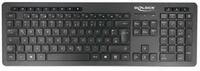 Delock DeLOCK USB Tastatur 2,4 GHz kabellos schwarz - Lautlos Wireless-Tastatur