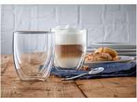WMF Gläser-Set Kult Coffee, Glas, doppelwandige Ausführung mit Thermoeffekt