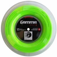 Gamma Tennissaite Moto (Haltbarkeit+Spin) limettegr&uuml;n 200m Rolle, Saitendicke: 1.29