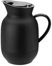 Stelton Isolierkanne AMPHORA Isolierkanne Kaffee soft black, 1 l, stelton AMPHORA