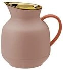 Stelton Teekanne AMPHORA Isolierkanne Tee soft peach, 1 l, stelton AMPHORA