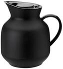 Stelton Teekanne AMPHORA Isolierkanne Tee soft black, 1 l, stelton AMPHORA