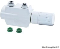 Simplex Armaturen Heizk&ouml;rper Simplex Design-Set mit Ventilhahnblock,Design-Blende,