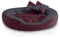 BedDog Tierbett Hundebett SABA 4in1 mit Rand