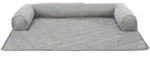 TRIXIE Tierdecke Polster-Schondecke Nero - hellgrau - 90 &times; 90 cm grau 900 cm x...