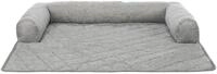 TRIXIE Tierdecke Polster-Schondecke Nero - hellgrau - 70 &times; 90 cm