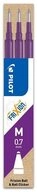 PILOT Ersatzmine Tintenrollerminen FriXion 0,7 mm Schreibfarbe Violett,...