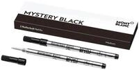 MONTBLANC Gelroller Rollerball Mine mittel 2er-Pc schwarz mystery black Montblanc