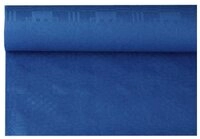 PAPSTAR Tischdecke Papiertischtuch mit Damastpr&auml;gung 8 m x 1,2 m dunkelblau