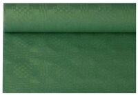 PAPSTAR Tischdecke Papiertischtuch mit Damastpr&auml;gung 8 m x 1,2 m dunkelgr&uuml;n