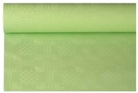 PAPSTAR Tischdecke Papiertischtuch mit Damastpr&auml;gung 8 m x 1,2 m pastellgr&uuml;n