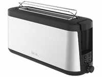 Tefal Toaster TL4308 ELEMENT LANGSCHLITZ 1000W EDELSTAHL / SCHWARZ