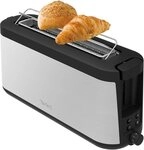 Tefal Toaster TL4308 Element, 1 langer Schlitz, 1000 W, 4 Einstellungen,...