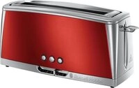 RUSSELL HOBBS Toaster Luna Solar Red 23250-56, 1 langer Schlitz, f&uuml;r 2 Scheiben,