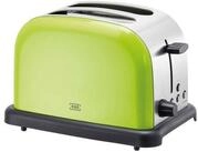 KHG Toaster Edelstahl, Auftau- und Aufw&auml;rmfunktion, 6 Br&auml;unungsstufen, 2 kurze
